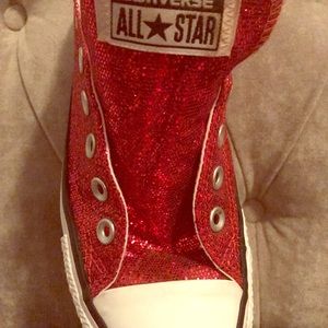 Red Glitter Allstars